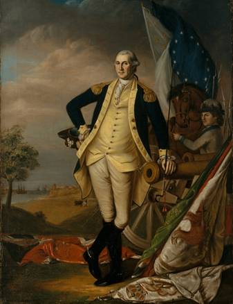 George Washington  ca. 1782  	by James Peale 1749-1831 	The Metropolitan Museum of Art New York NY 85.1